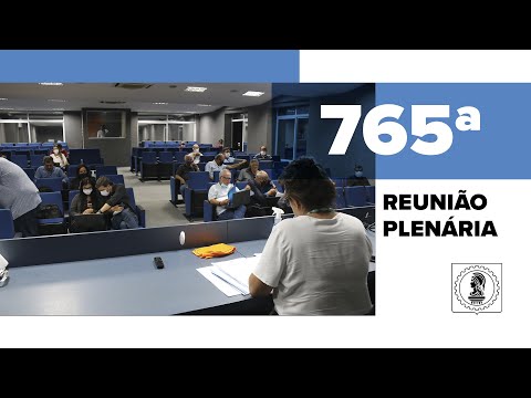 765ª Reunião Plenária - Crea-AL