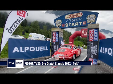 MOTOR TV22: Die 24. Ötztal Classic 2022  - Interviews und Fahraufnahmen Teil 1