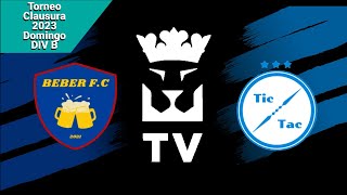 Beber FC (3) - (0) Tic Tac FC | Partido Completo