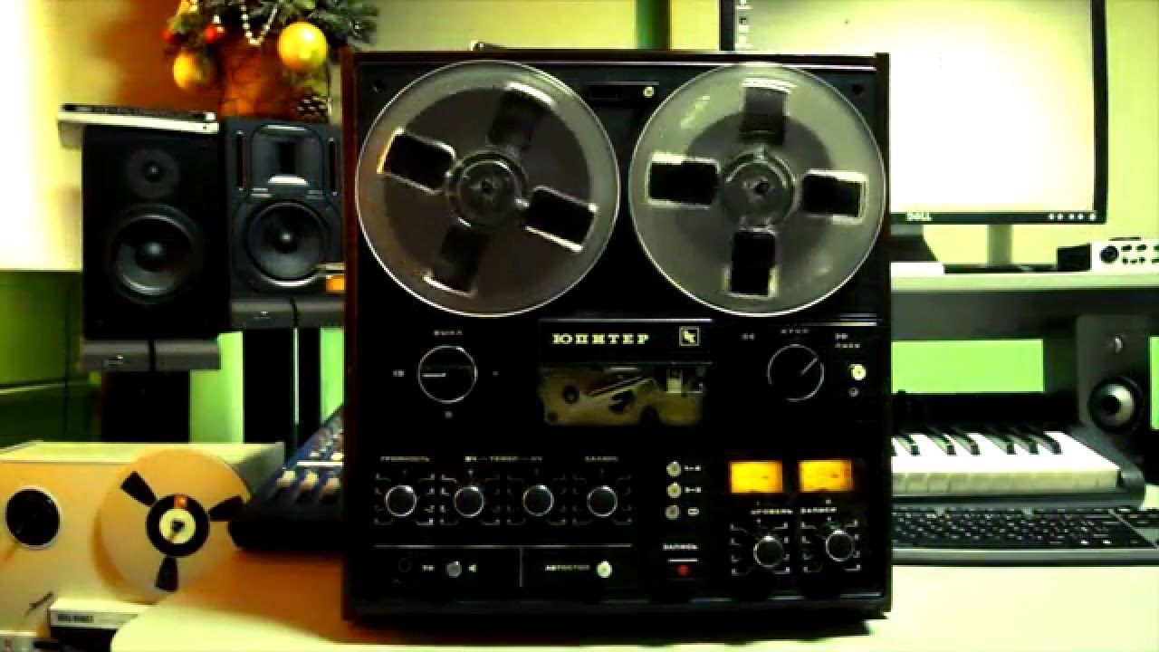 Катушечный магнитофон Юпитер 203 стерео - YouTube