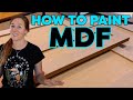 Painting cabinets  get a smooth finish on mdf