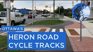 Riding Easy on Ottawa's Heron Road Cycle Tracks