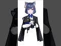 セルフ受肉個人Vtuber モデル作り直してみた② 上半身のパーツ分け #shorts #音狛ねこ