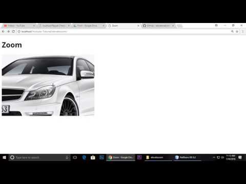 jQuery Tutorial |  OnMouse Hover Image Zoom