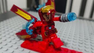 Building Blocks: Ironman Minifigure Movable Joints Upgrade