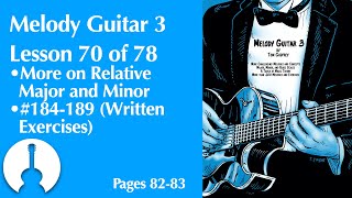 Melody Guitar Book 3, Lesson 70 | Identifying Major vs Minor (pages 82-83)