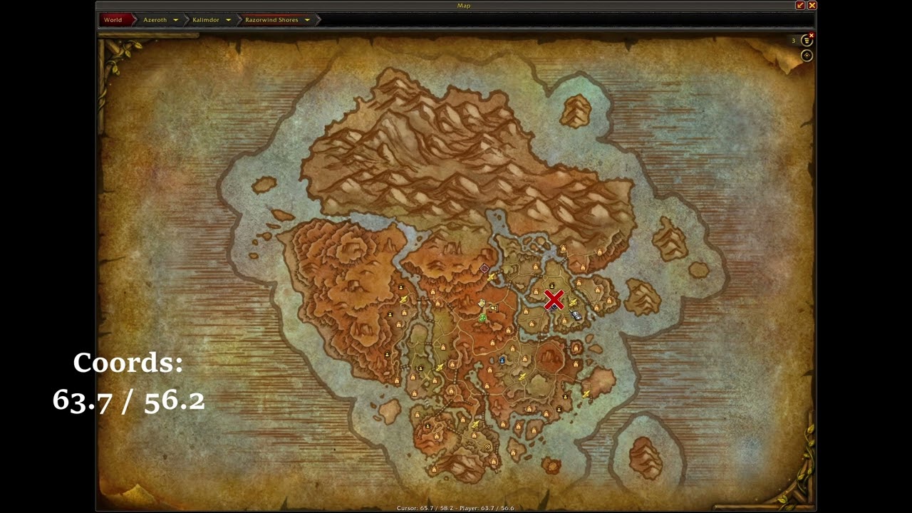 Below forest deck | Decor Treasure Hunt quest | Orgrimmar Large Platform