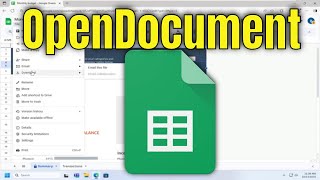 How to Download a Google Docs Spreadsheet as a OpenDocument File [Guide] News