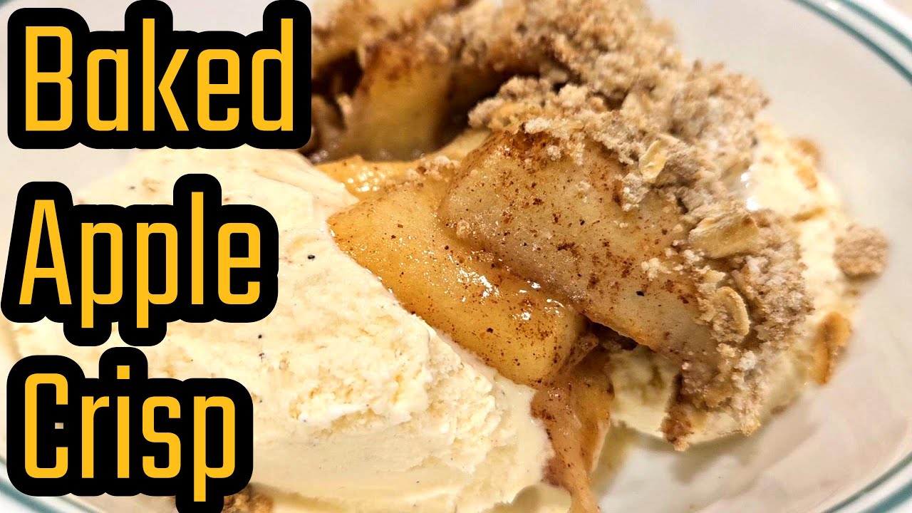 BEST Instant Pot Apple Crisp in 1 Minute - Ninja Foodi Apple Crisp