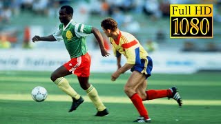 Cameroon 2-1 Romania World Cup 1990 | Full highlight -1080p HD | Roger Milla