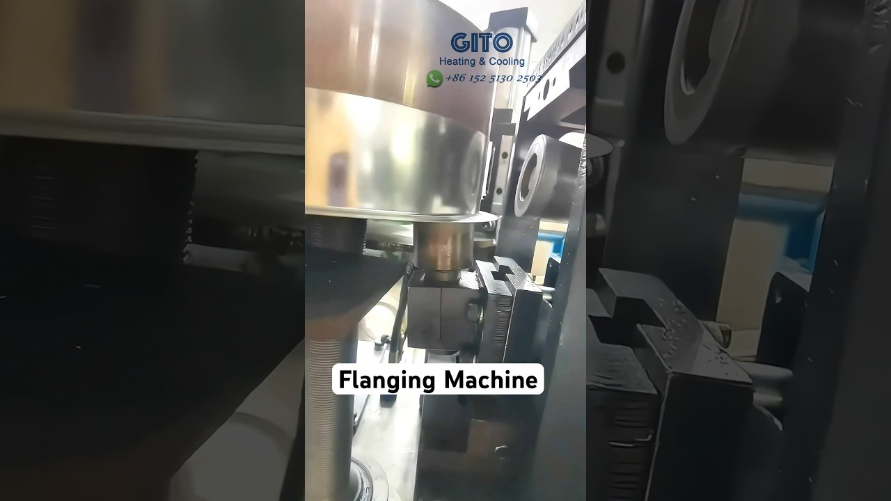 HVAC Axial Fan Flange Machine For Round Air Fire Damper