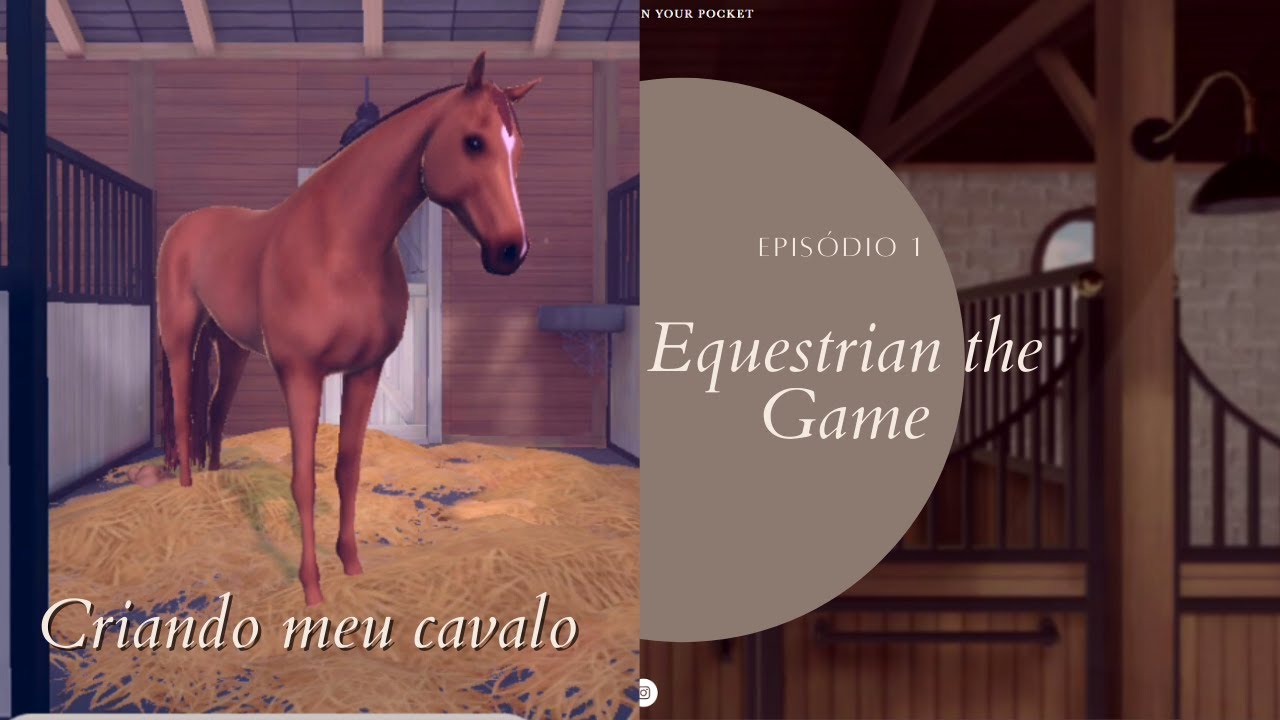 NOVO Jogo de CAVALO para celular GRATUITO( Equestrian the game ) 