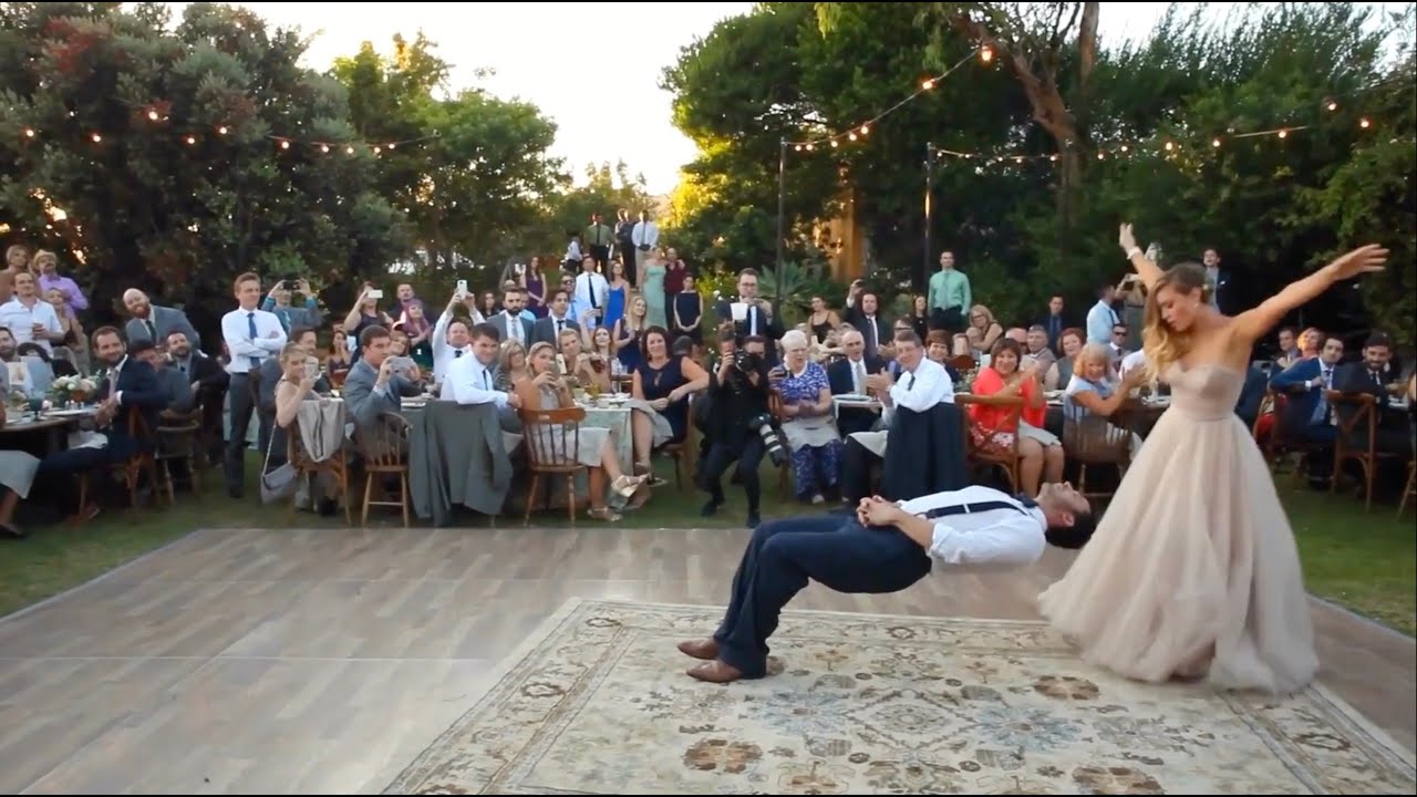 aww yeah muffins let's dance!  // the wedding film of justin and jill