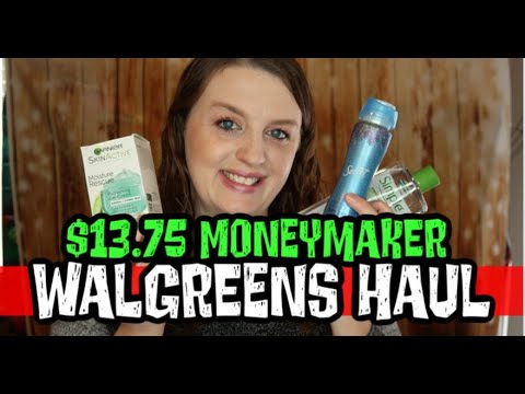 2nd Walgreens $13.75 MONEYMAKER Haul January 5th-11th 2020