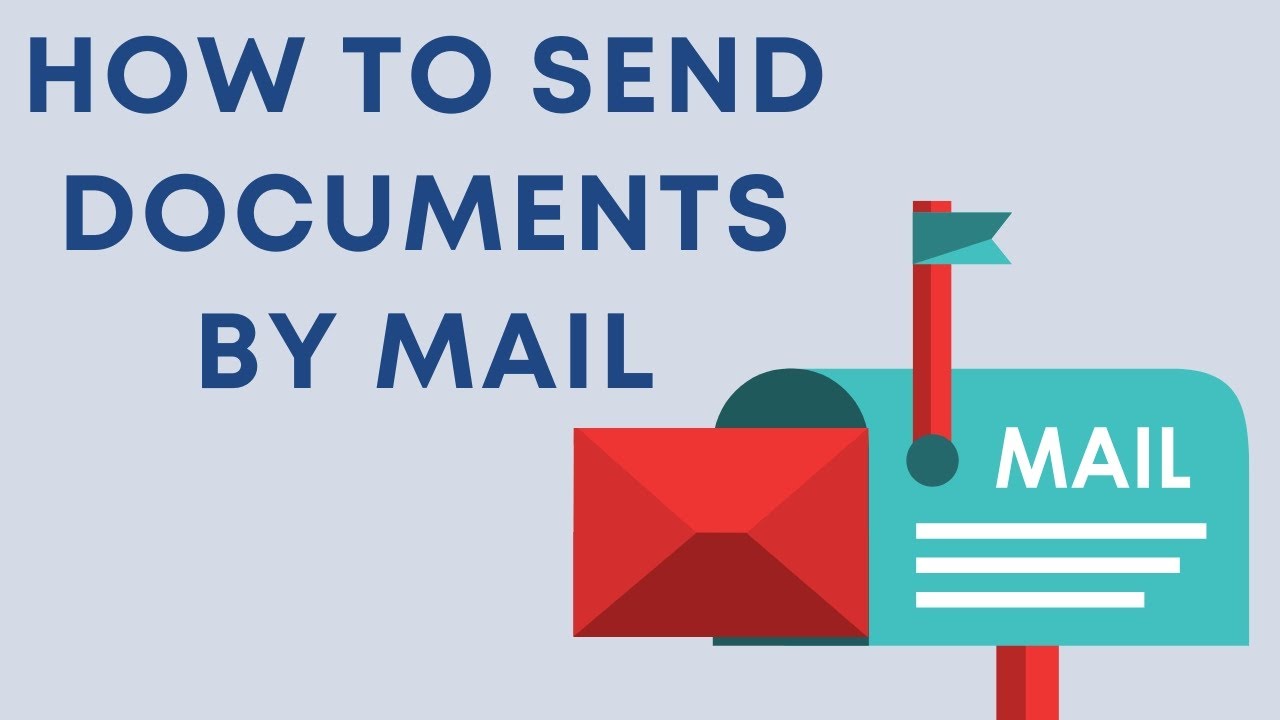 How to send documents by mail