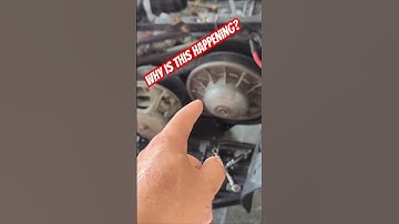 Secondary Clutch spins on idle #polarisatv #scrambler #atv #polarisscrambler #polaris #help