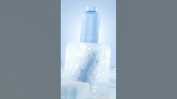 Iced Bottle | 3D Product Animation #3danimation  #blender  #bottle   #productanimation