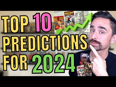 What Will The COMIC BOOK Market Look Like In 2024? My Top 10 Predictions, Theories & Speculation!