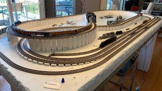 Building a New N Scale Layout for the Main Train Rooms O Gauge Layout Mountain Top.