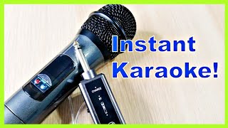 Turn Any Speaker Into A Karaoke Machine: Tonor Handheld Mic With Bluetooth screenshot 2