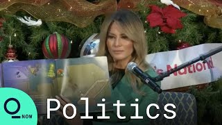 First Lady Melania Trump Visits Children's National Hospital in Washington, D.C.