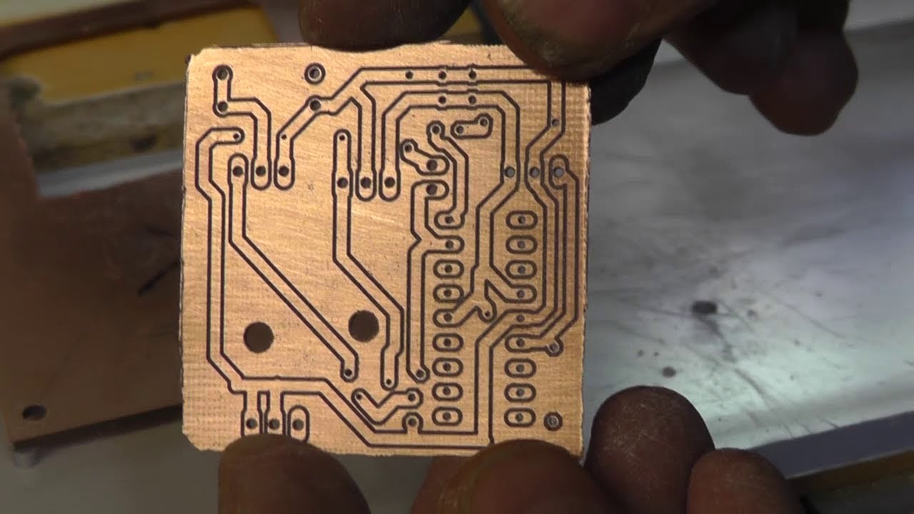 Improved Double Sided PCB Tutorial Part 2 (CNC to PCB) - YouTube