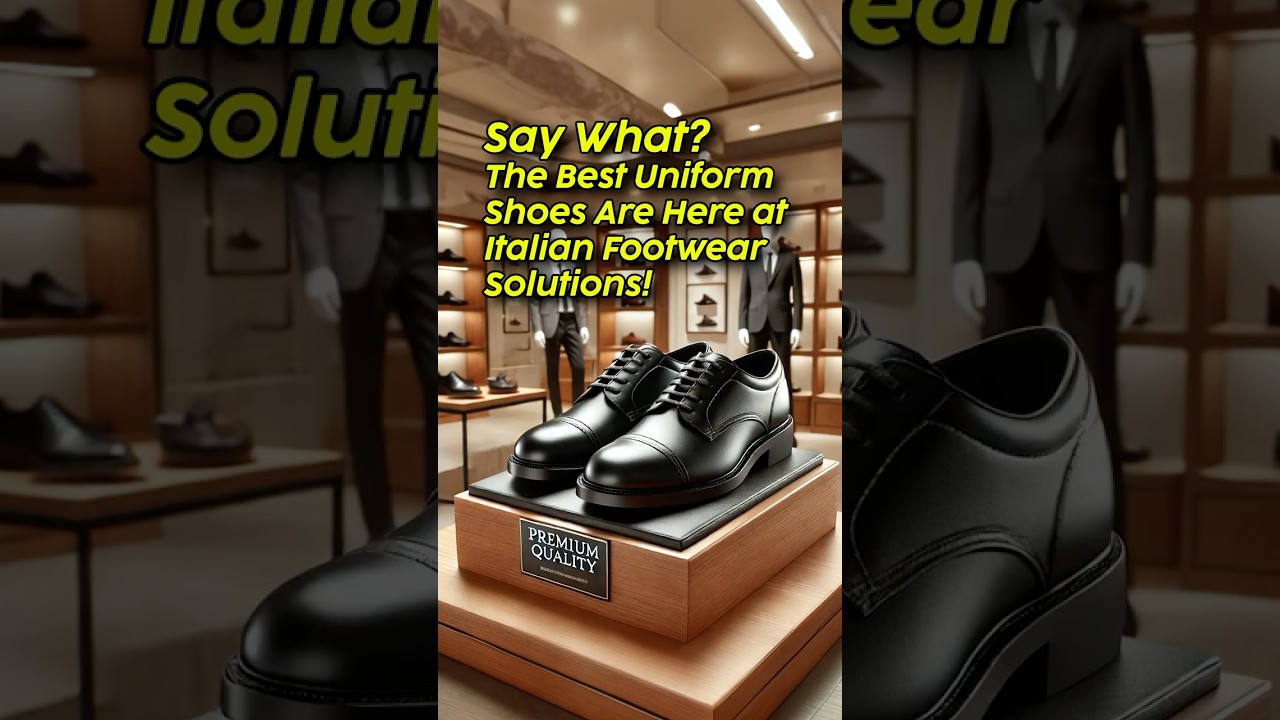 Unlock Your Style: Italian Shoes That Elevate Your Work Attire!