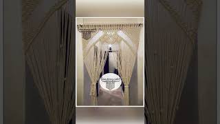 Macrame curtains designs / نماذج ستائر مكرمية