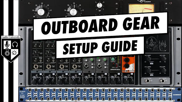 How To Use Outboard Gear With A DAW | Patchbay Setup & Signal Flow
