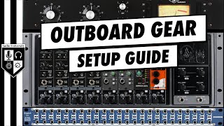 How To Use Outboard Gear With A DAW | Patchbay Setup & Signal Flow