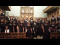 Alabama State University Choir singing Elijah Rock by Moses Hogan.