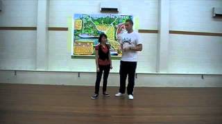 Te Atatu 11 charleston skip ups Lindy hop rotational moves