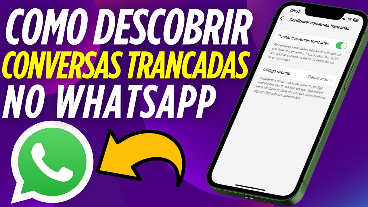 Como descobrir conversas trancadas no WhatsApp - YouTube