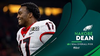 Brooks and Didinger LOVE the Eagles 3rd-round pick in the NFL Draft: Georgia linebacker Nakobe Dean