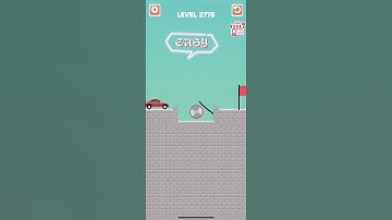 Draw bridge puzzle game level 2775 #drawing #game #Shorts