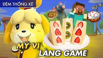 7 MÓN ĂN HUYỀN THOẠI Của Làng Game Mà Ai Cũng Muốn Thử