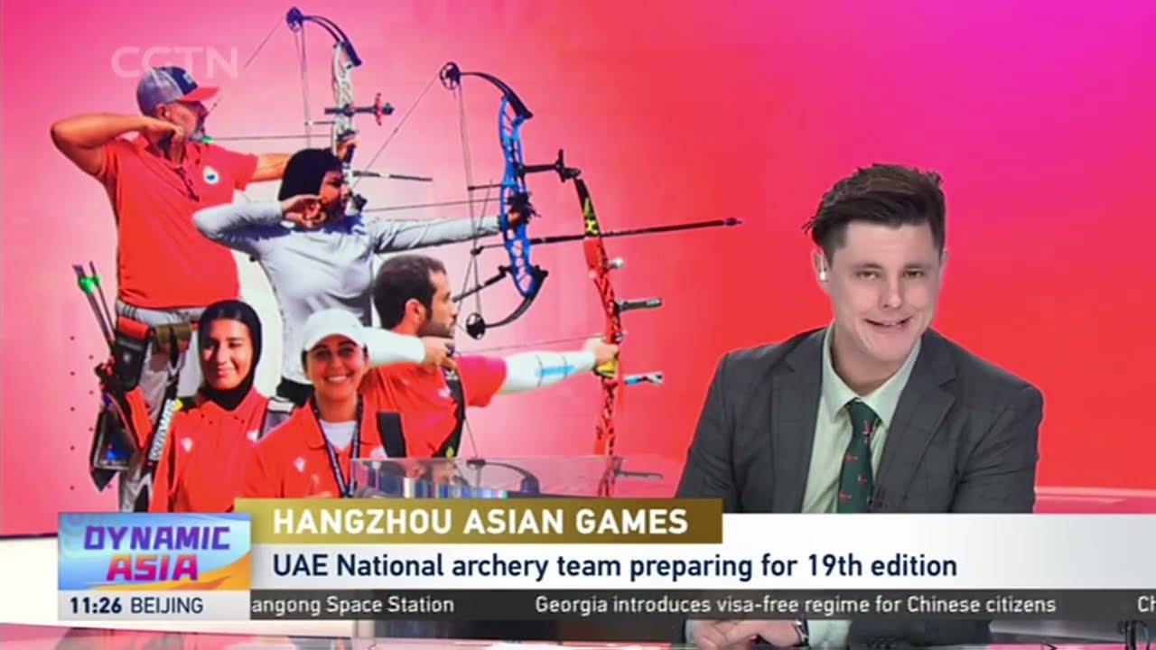 UAE National archery team preparaing for the Hangzhou Asian Games