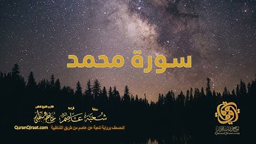 047 سورة محمد    ختمة برواية شعبة عن عاصم من الشاطبية