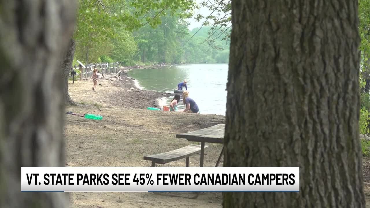 Vermont State Parks see sharp decline in Canadian campers