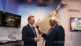 Saab pitching the Gripen E for the IAF Information