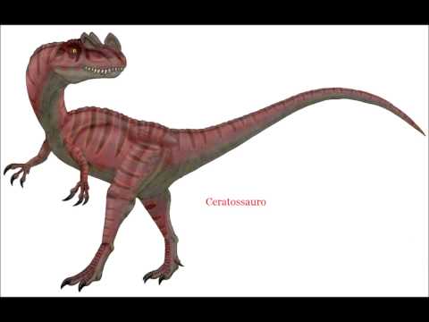 lista de dinossauros carnívoros