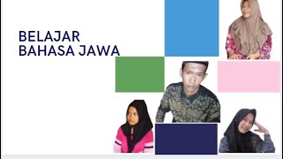 BELAJAR BAHASA JAWA | BAHASA JAWA NGOKO ALUS DAN KRAMA | PACELATHON BASA JAWA