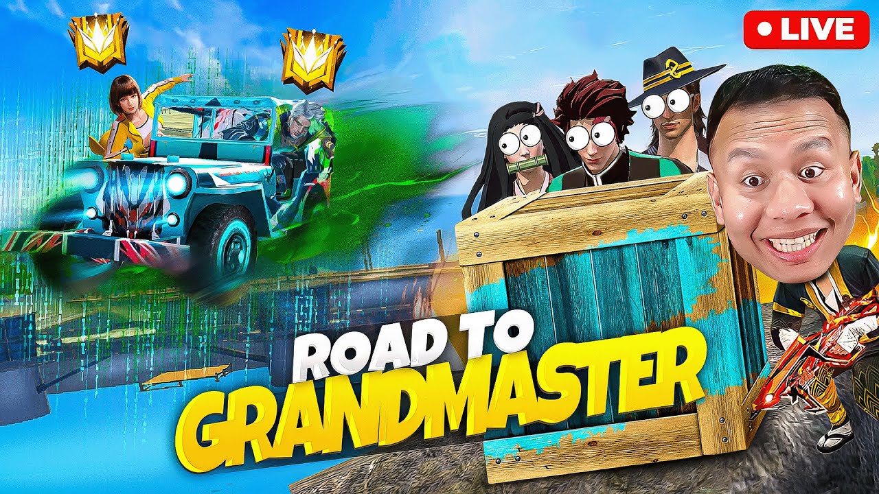 12 Hours Top 1 Grandmaster Pro Lobby Live Rank Push ✌ Tonde Gamer 