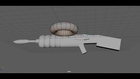 Maya|make à weapon