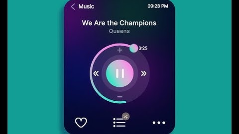 Daily UI Challenge 009: Music Player (Apple watch)