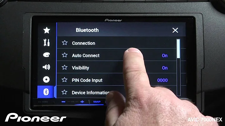 How To - AVIC-7000NEX - Bluetooth Settings