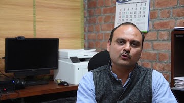 Prof. Karthik Sriram, Chairperson FDP at IIMA, briefing about the 40th Faculty Development Programme