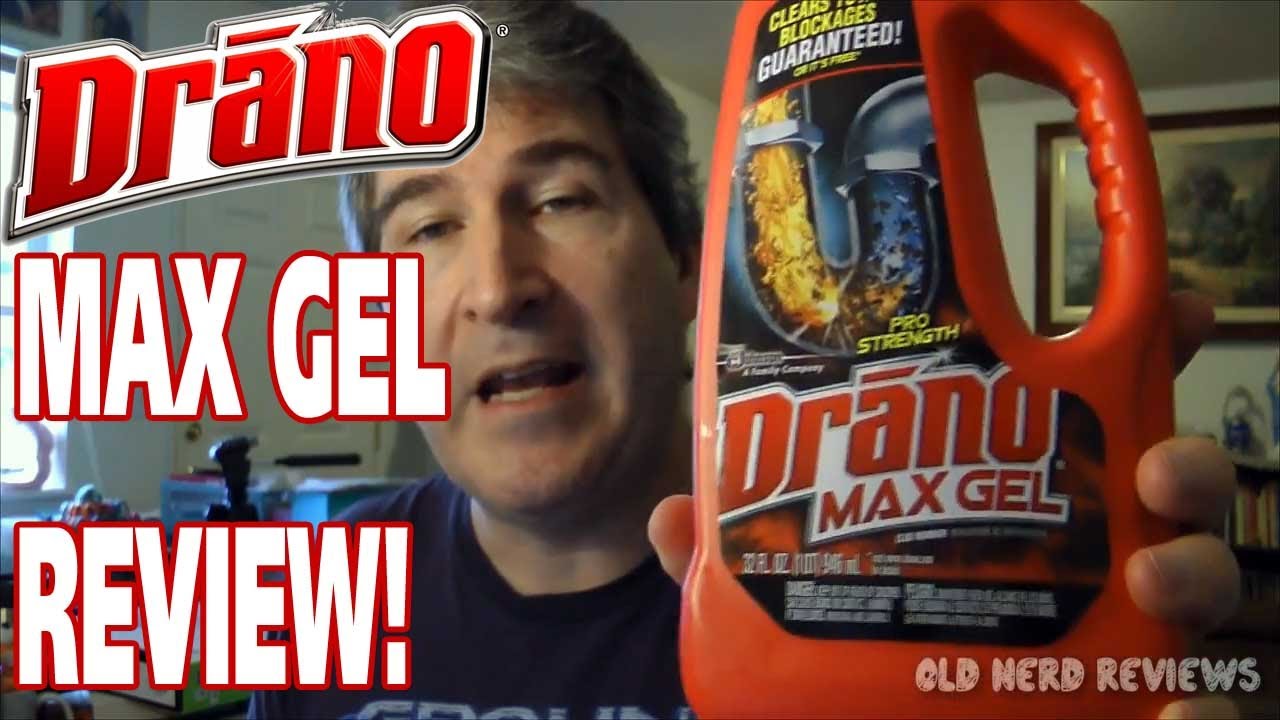 Drano Max Gel Clog Remover REVIEW - YouTube