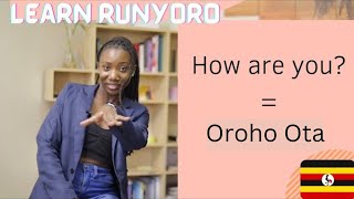 Learn Runyoro Greetings And Goodbyes Part 1 Ugandan Youtuber