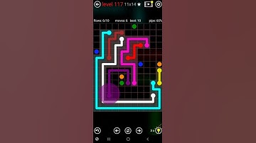 How To Solve Flow Free 11x14 Mega Mania Pack Level 117 Board Walk Through Solution Walkthrough